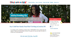 Desktop Screenshot of onceuponachildlondon.com